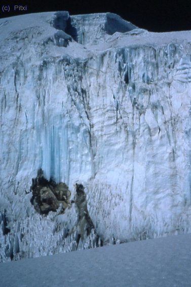 Muro de hielo.