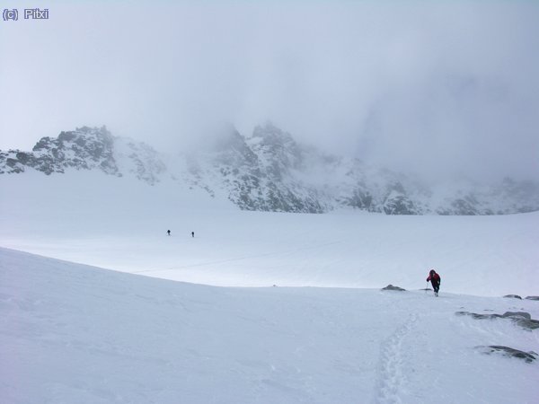 Se empieza a ver la cima y el corredor