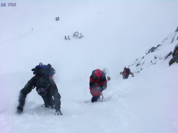 Destrepando el corredor