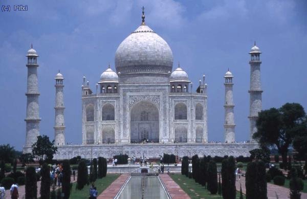 El espectacular Taj Mahal