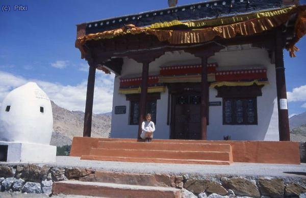 Un peque&ntilde;o templo Budista en Leh. Lo visitamos como aclimataci&oacute;n el d&iacute;a de llegada (Leh est&aacute; a 3500 metros)
