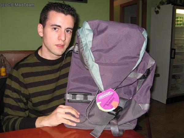 Mochila Ferriono. Por Esports Lluch