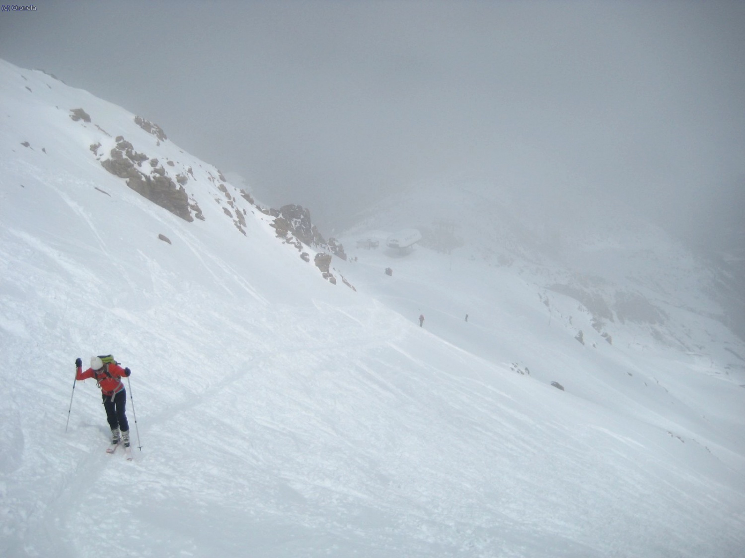 A pocs metres del cim