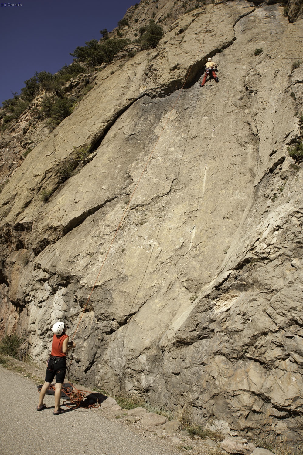 Escalada de Diumenge a la pressa d