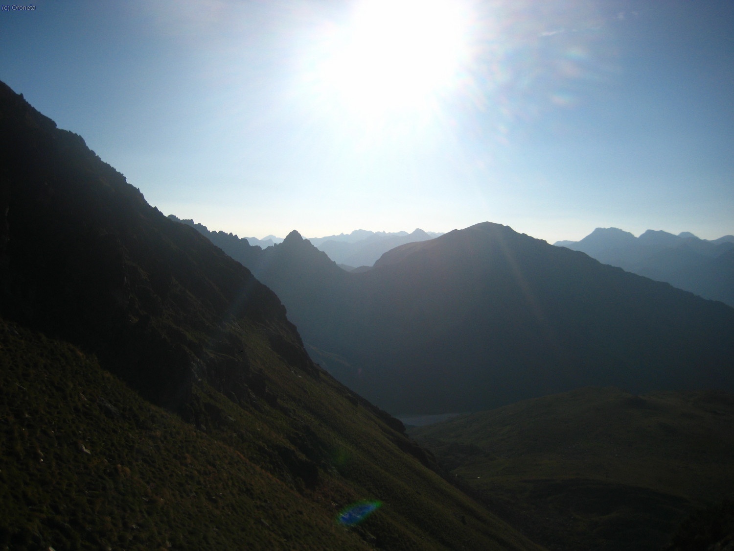 Vista del Pic de Regalesia, des del coll del Siscar&oacute;