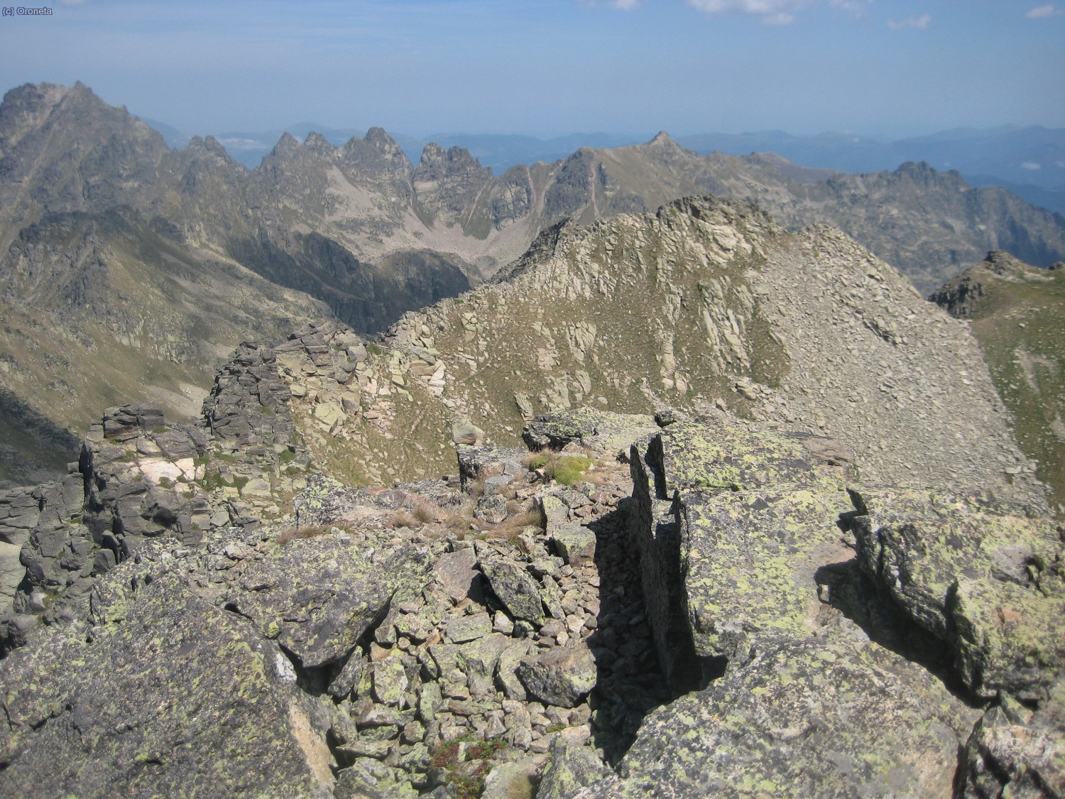 Des del cim del Pic d