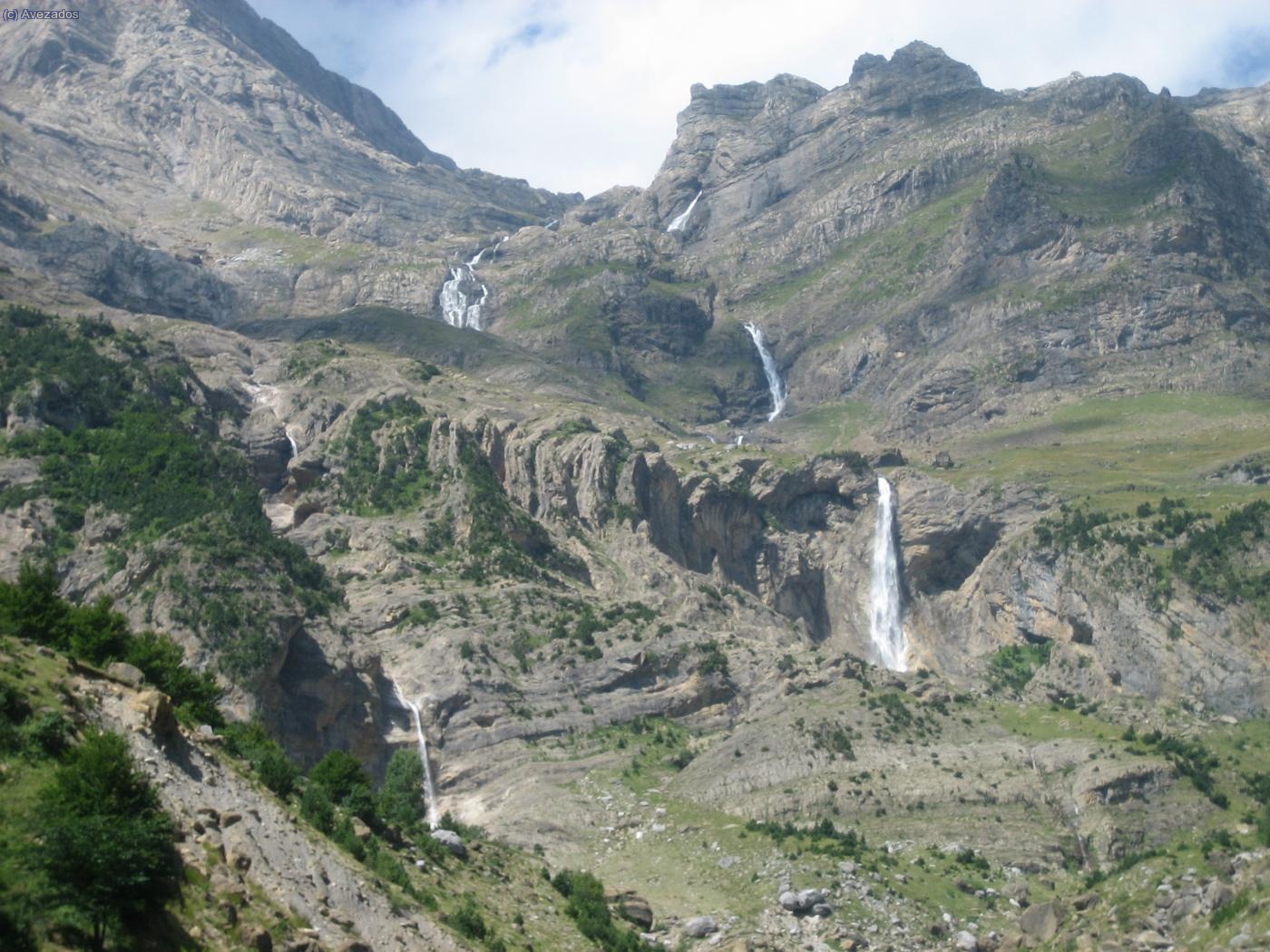 primeras cascadas del río Cinca.
