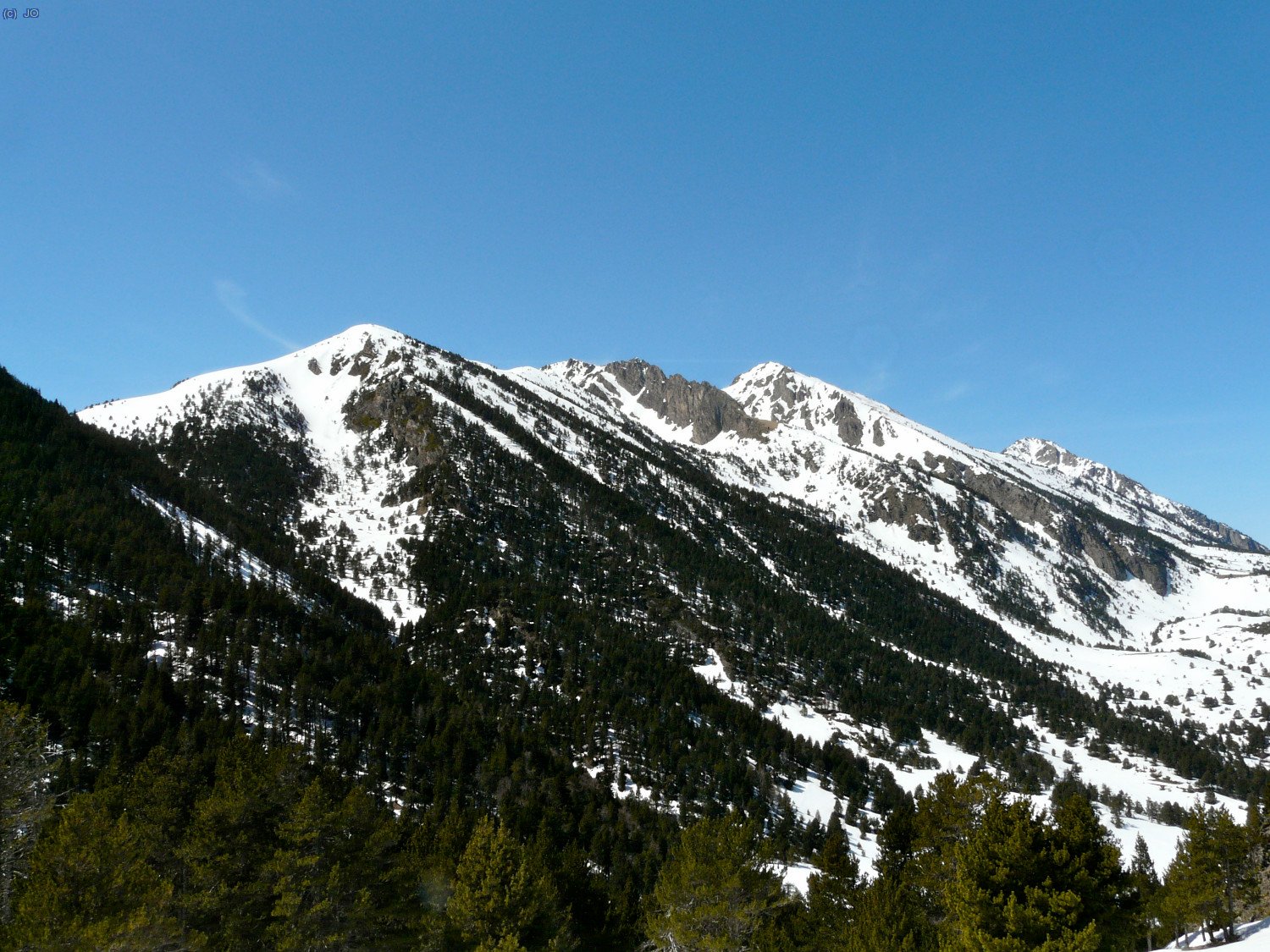 Vista de lo Tesso des del refugi.
