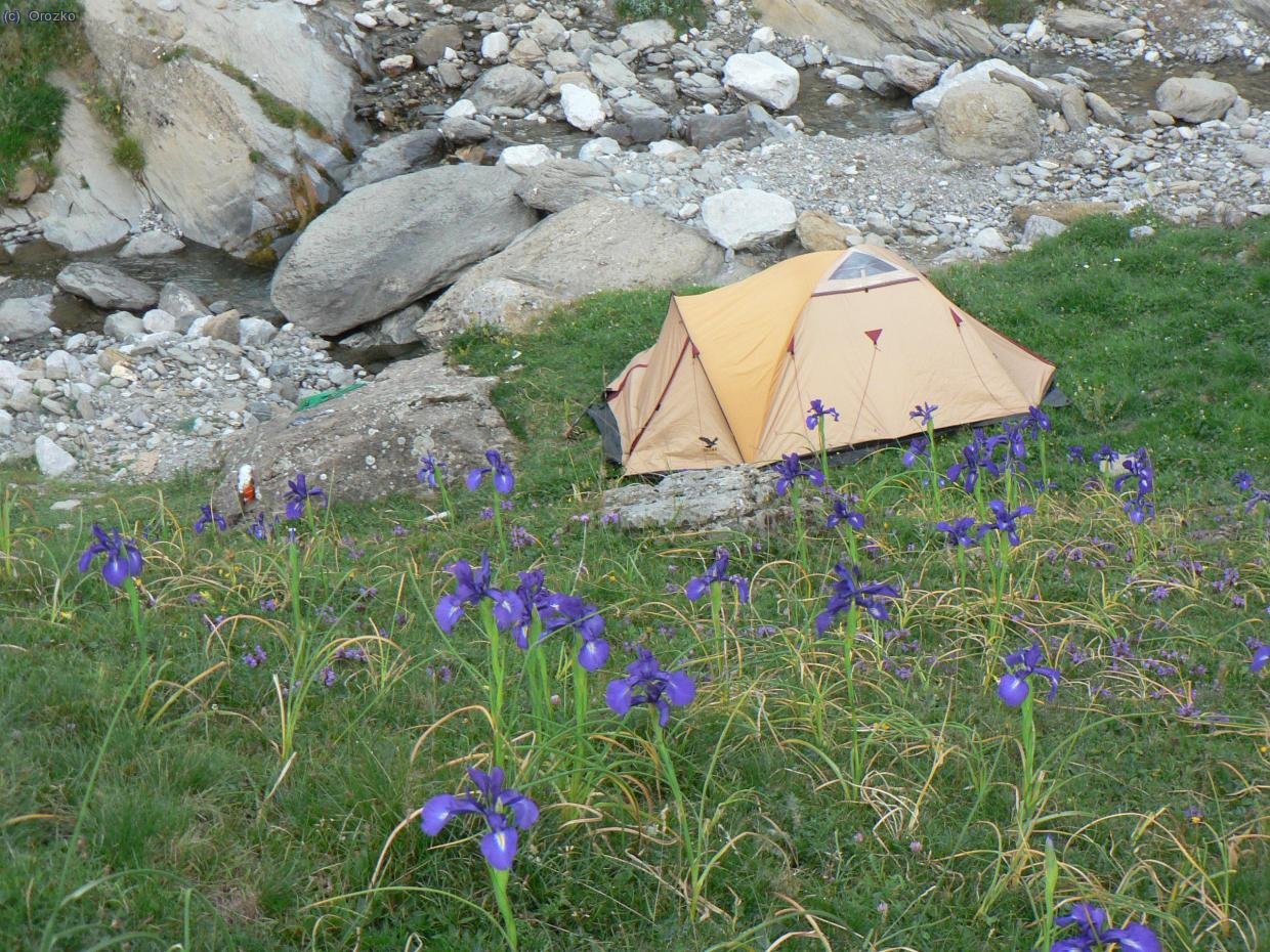 Rincon del Alano. Cerca del Collado Estriviella donde pasamos la noche.