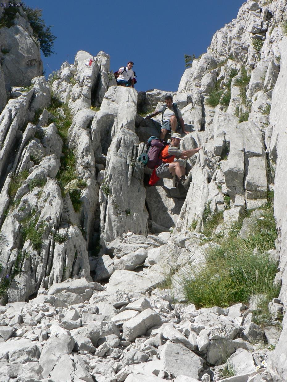 Bajada del Ezkaurre.