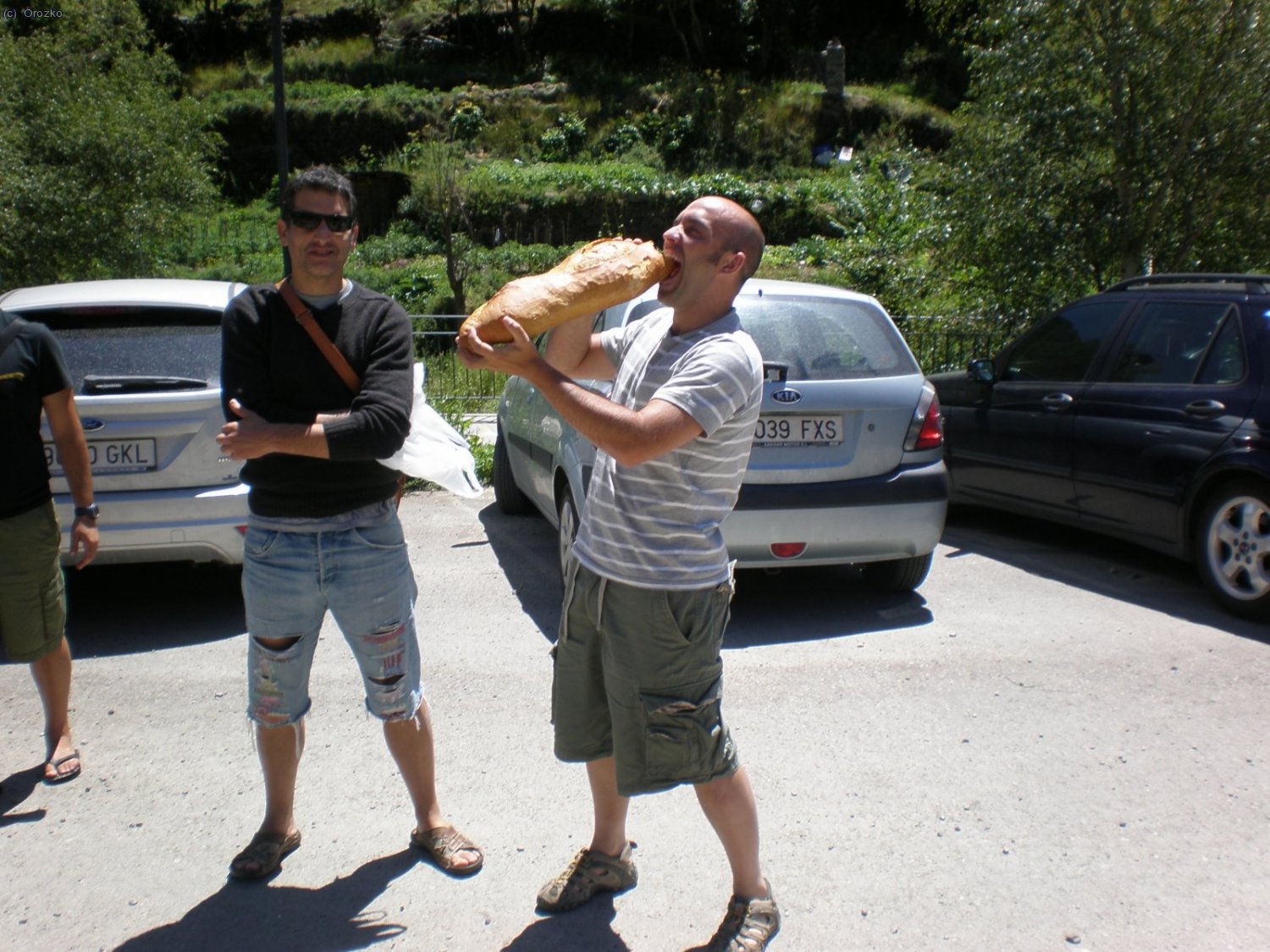 Este a&ntilde;o nos estiramos y llevamos un pan para el primer dia de travesia.