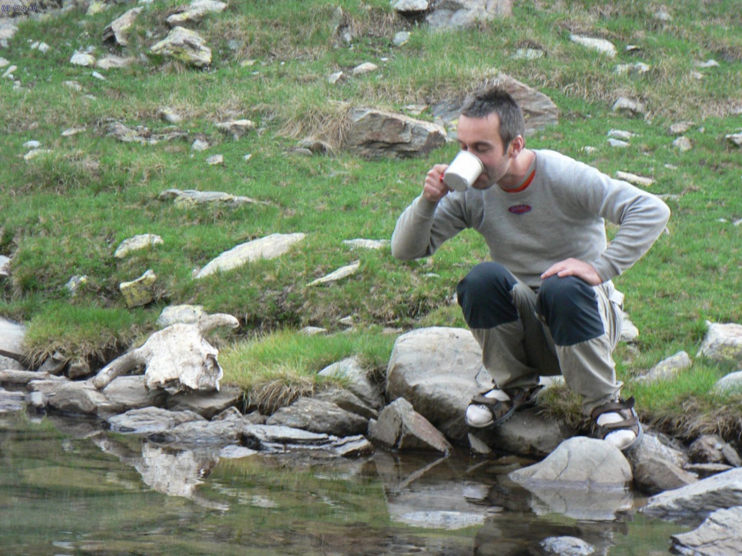 Los chupacharcos haciendo honor a su nombre.