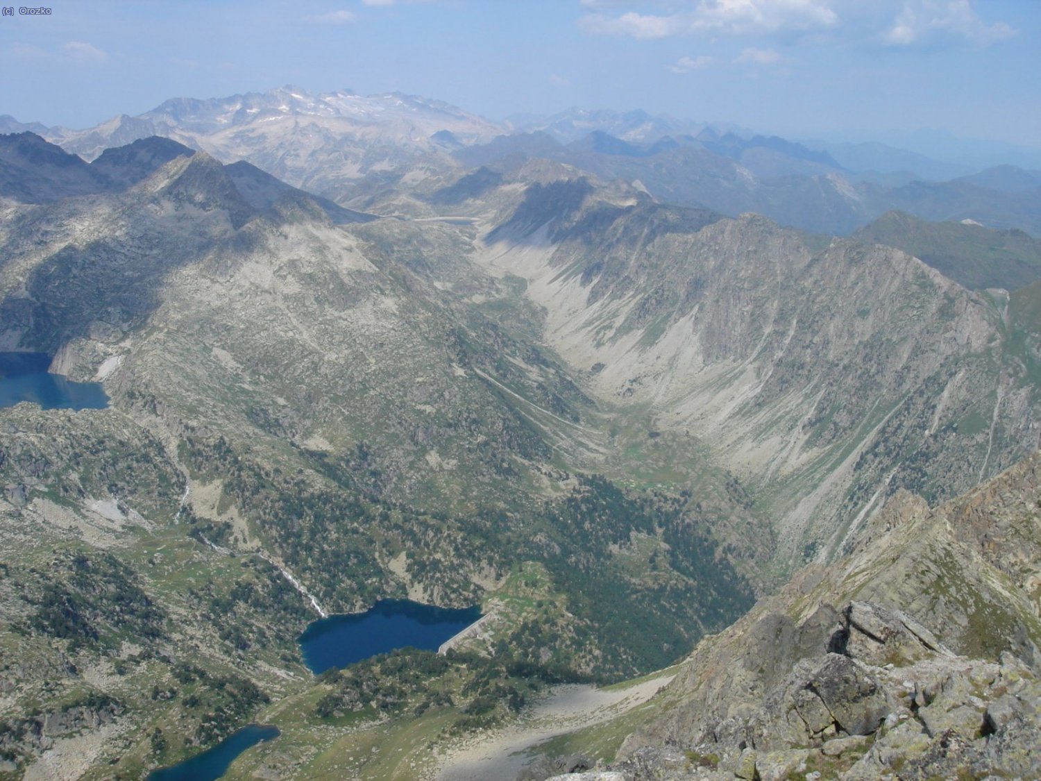 Vista desde la cima del Montardo.
