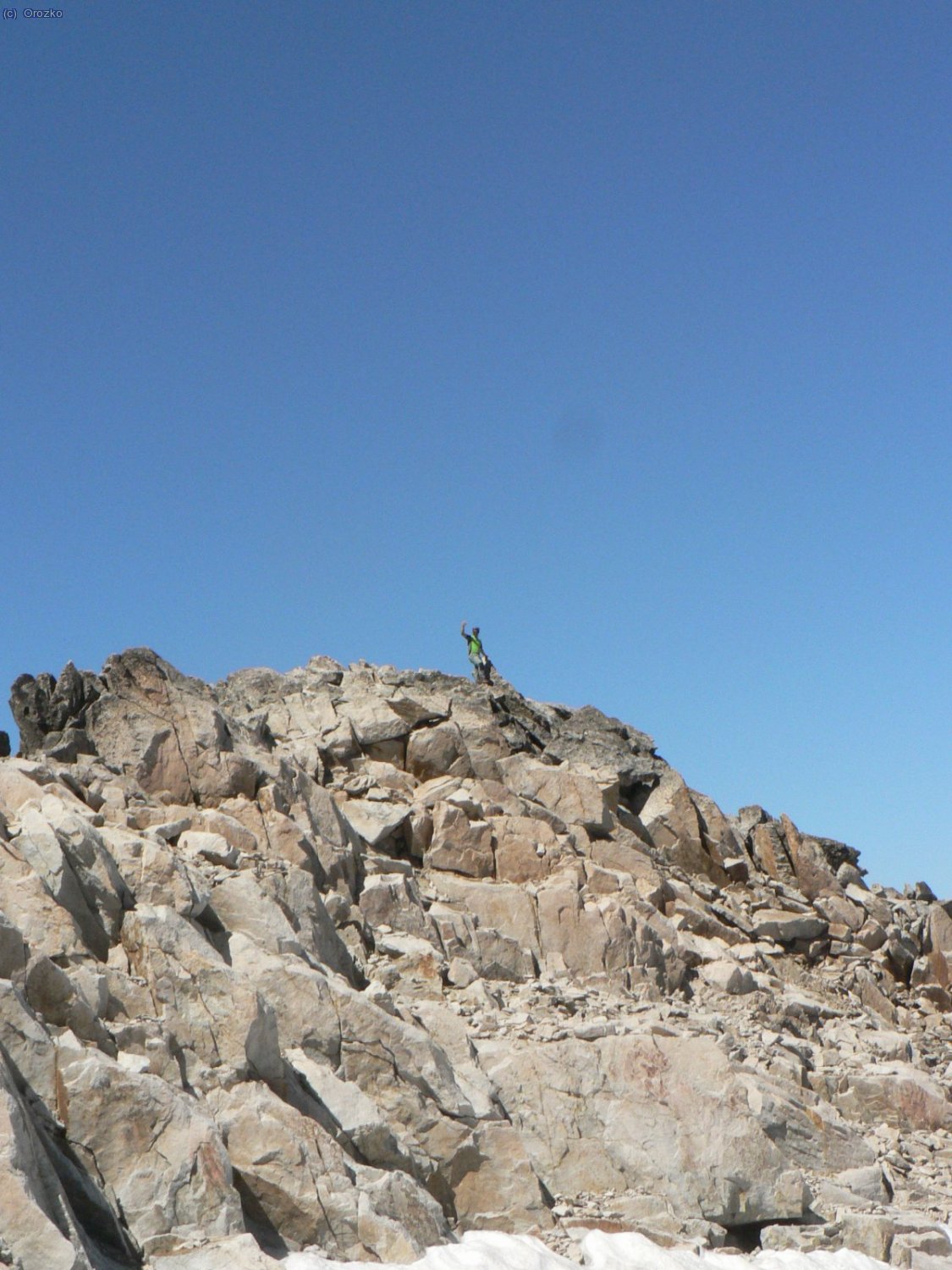 Punta Oliveras-Arenas 3.298 m.