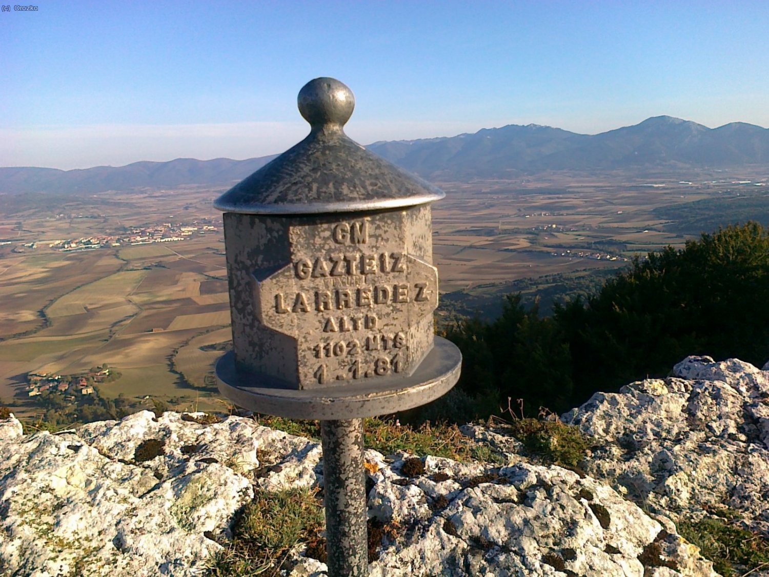 Larredez. Montes de Iturrieta.