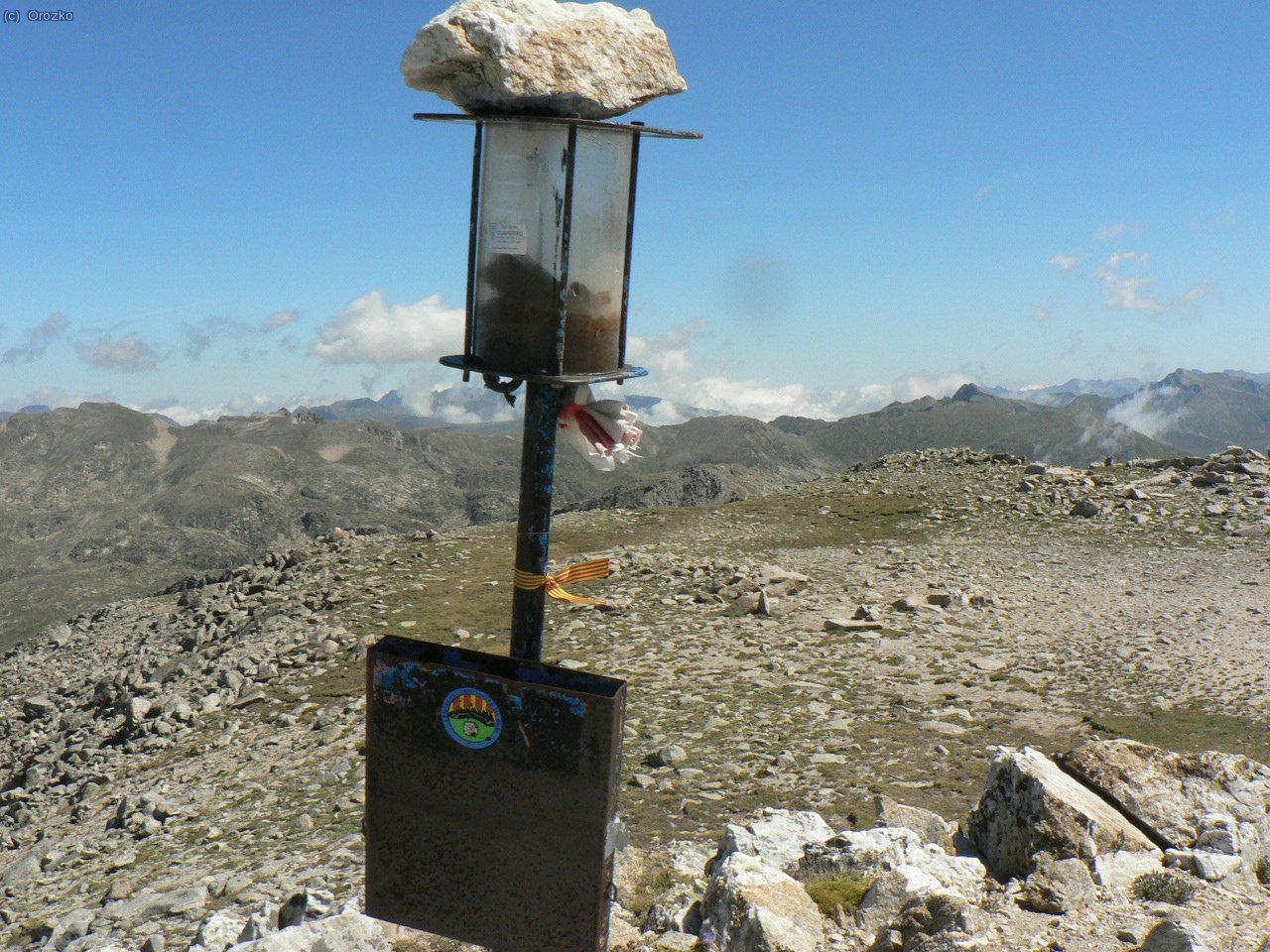 Tossa Plana de LLes. Pirineos.