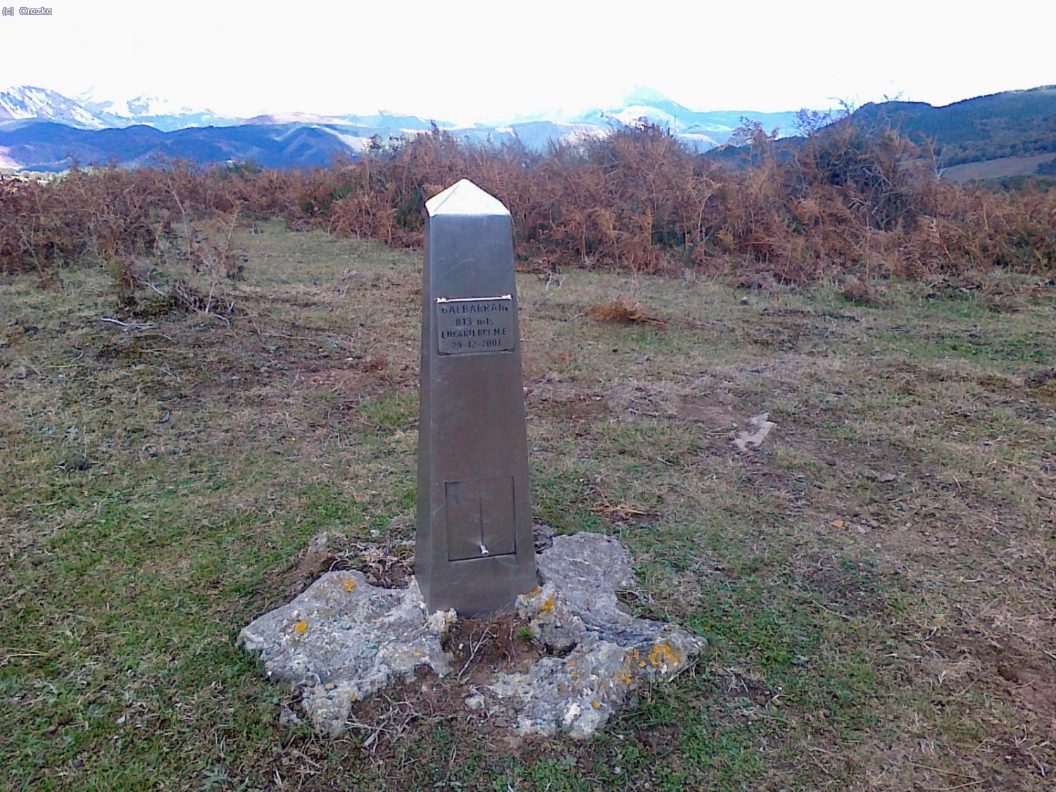 GALBARRAIN. Sierra de Arlaban.