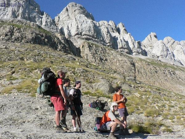 Collado de Estriviella. Bajo la cordillera de los alanos