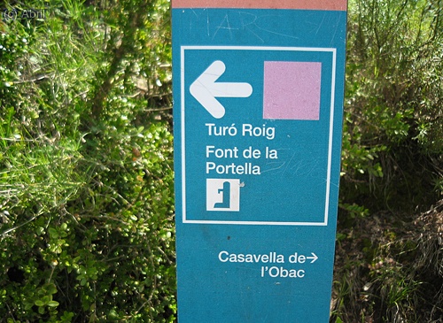 Aquests s&oacute;n els cartells indicadors.