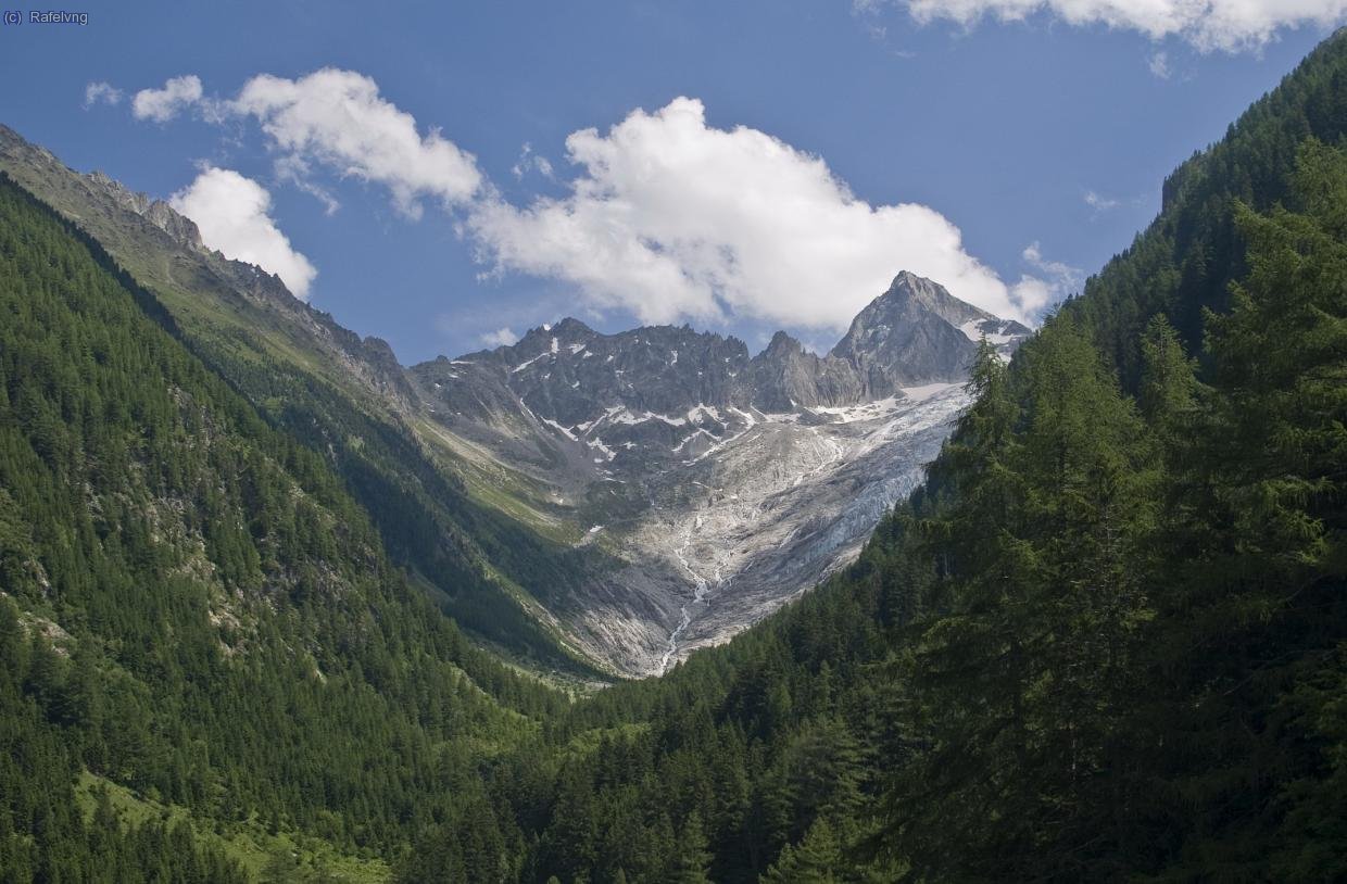 Vall de Trient amb la fen&ecirc;tre d
