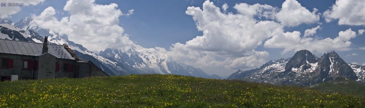 Panor&agrave;mica des del Coll de la Balme