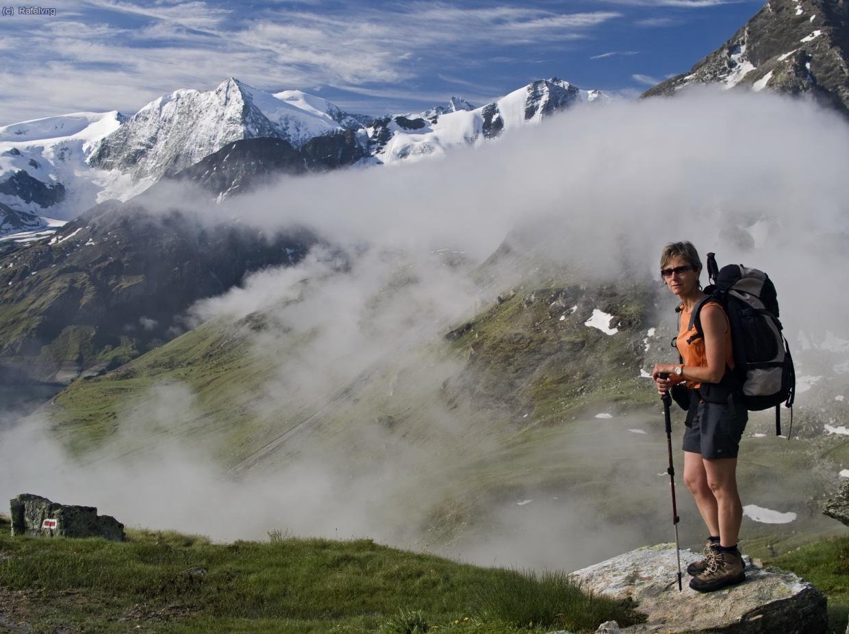 Baixant Cap al Lac des Dix