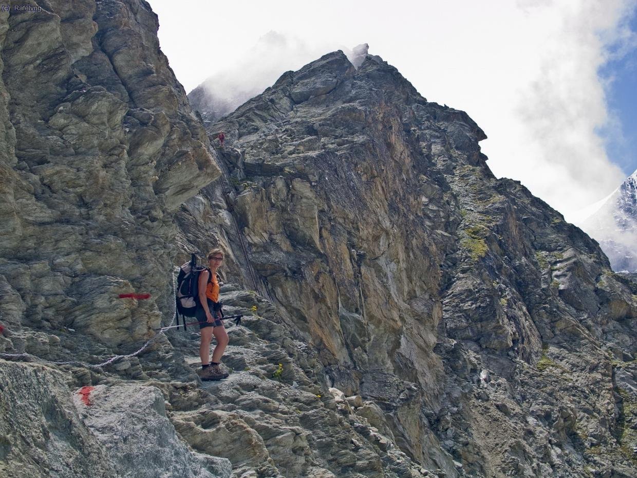Arribant al Pas des Chevres