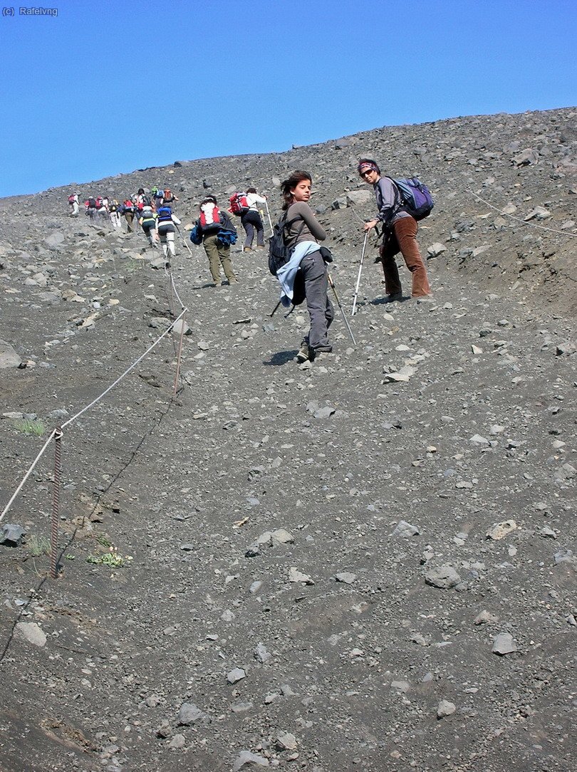 Excursi&oacute; pels voltans del llac Myvatn