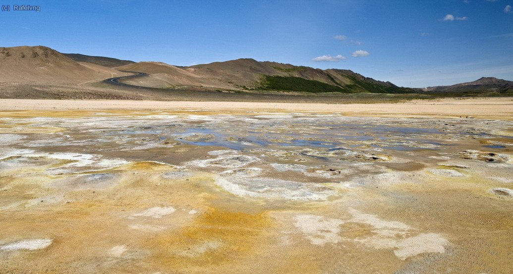 Excursi&oacute; pels voltans del llac Myvatn