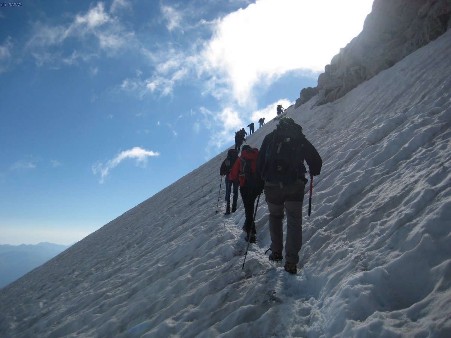 Flanqueig a la glacera de l