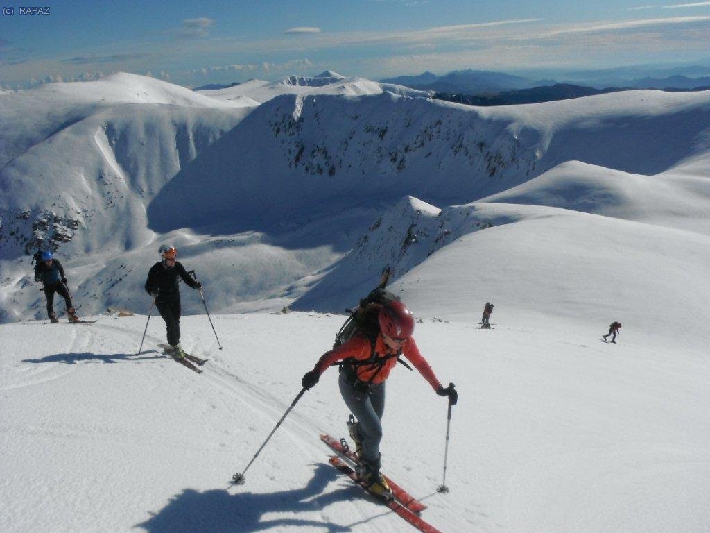 ...i remuntem la pala est......