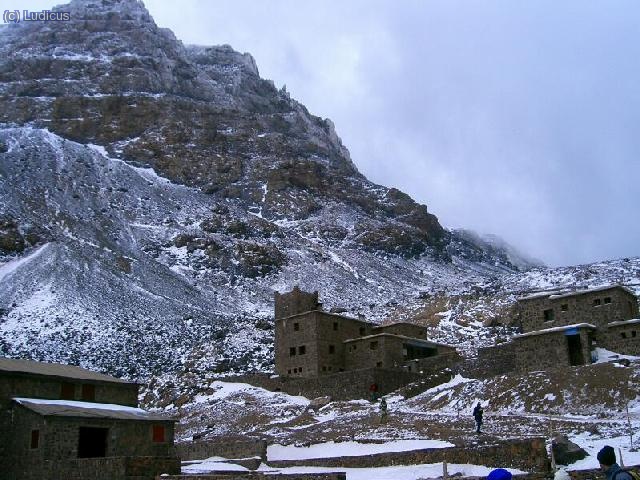Refugio del Tourkal. ATlas Marroqui