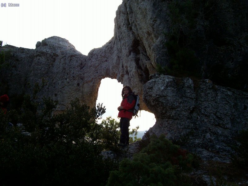 Ya en el PR.TE 153 a su paso por las Moletas d