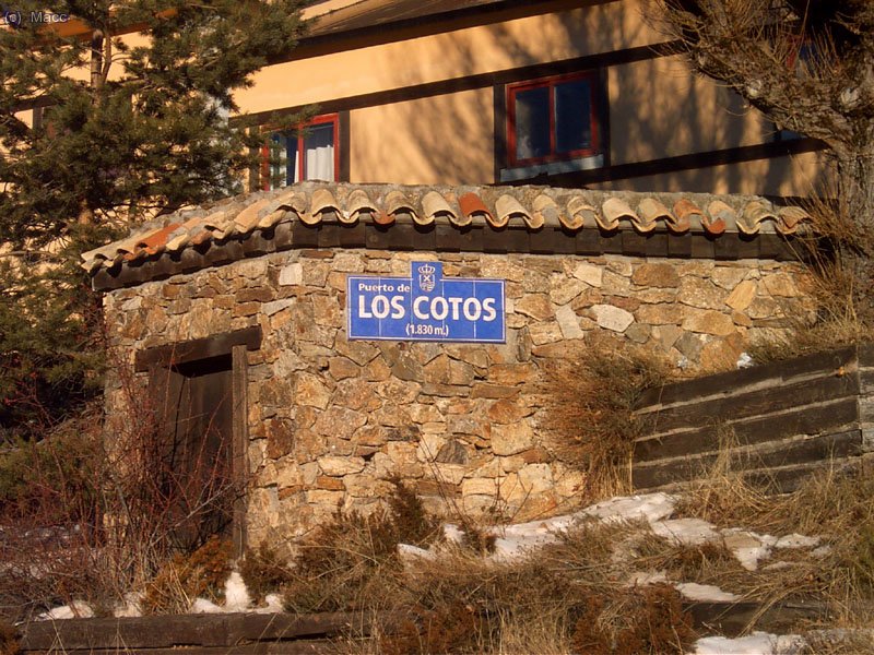 Inicio de la excursion, en el puerto de Cotos.