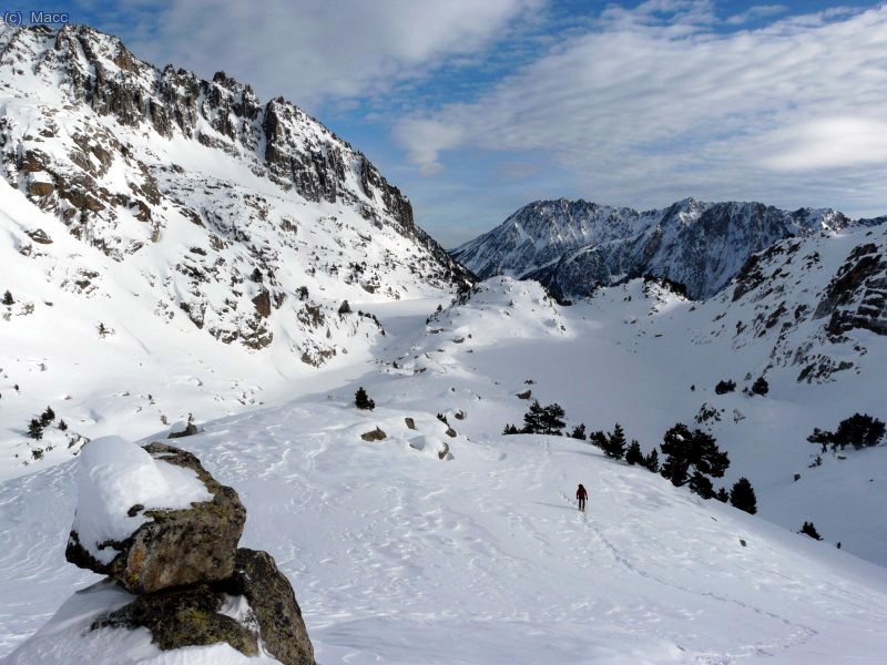 La subida seempieza a endurecer, ya sin nada de huella.
