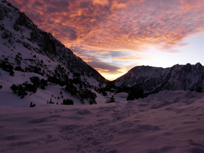 Bonitas luces matinales.
