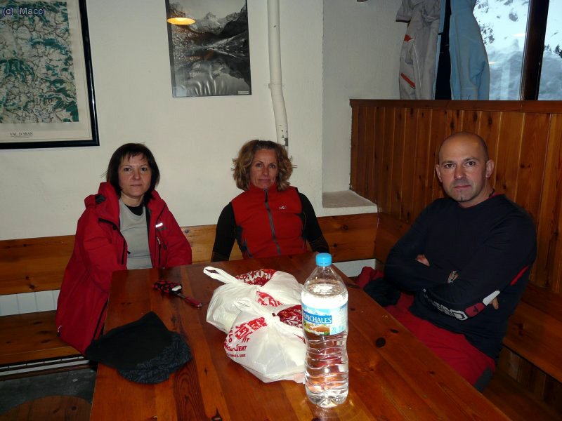 De vuelta al refugio, tenemos un rato para relajarnos.