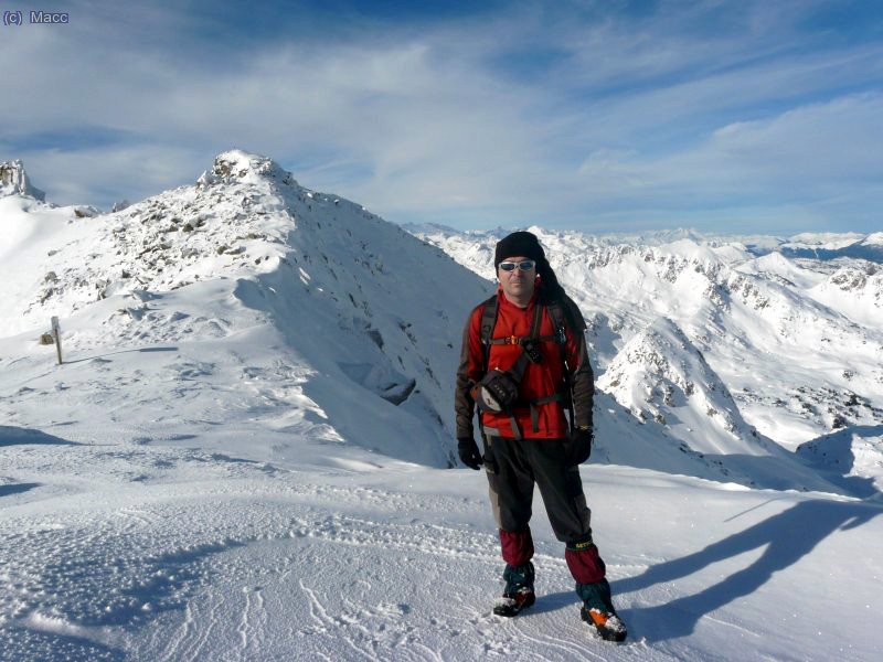 El "menda" en el collado.