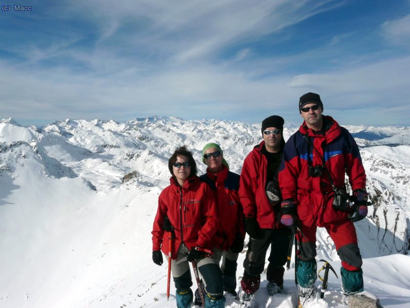 No podia faltar la foto de grupo.