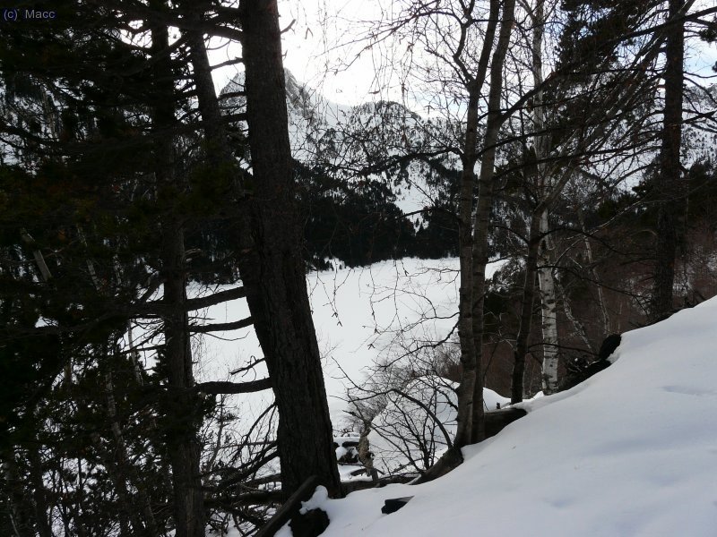 ..................el estany de Sant Maurici.