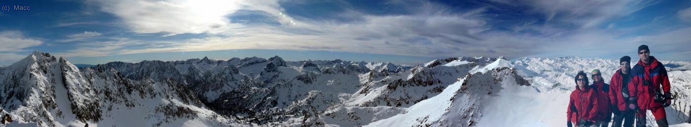 Una panoramica hacia la zona del Parque.