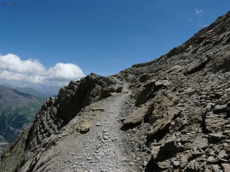 Ultimos metros de subida.