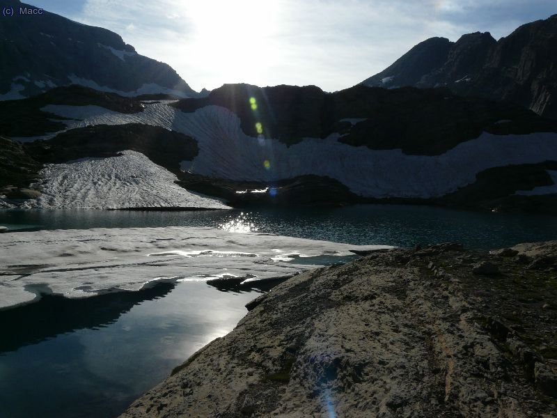 Ultimas luces del dia.