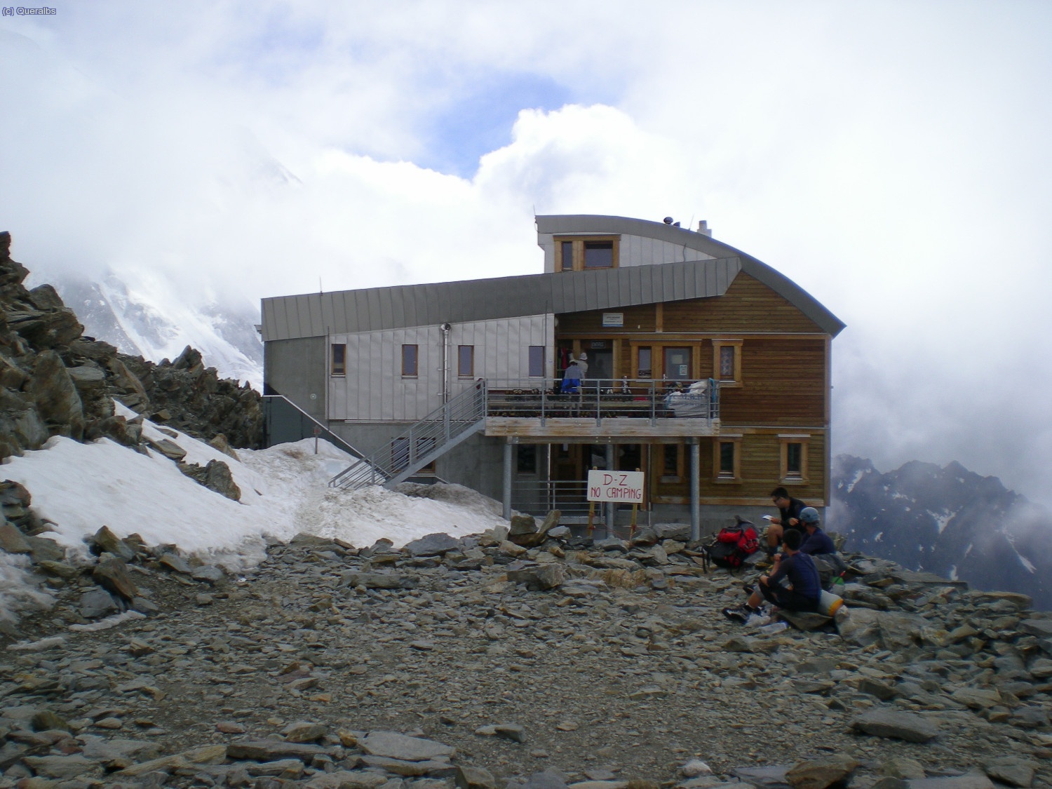 Refugi de T&ecirc;te Rousse. 3.167 m.