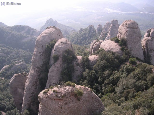 Vista de la zona des de la primera reuni&oacute; a la Via Bruc a l
