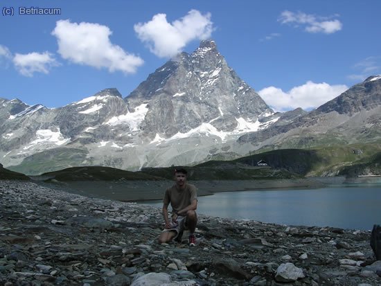 El Cervino y el Lago Goillet