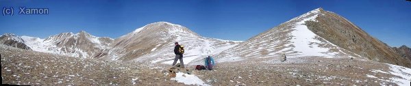 Panor&agrave;mica amb el Gra de Fajol, Bastiments, Freser i Inferns