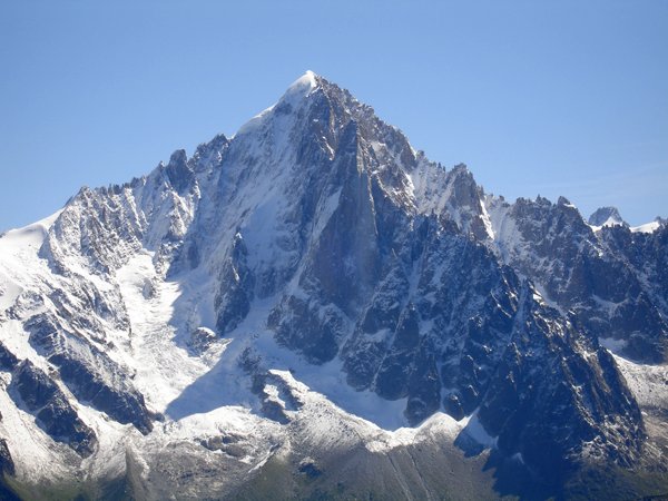Aiguille Verte i els Drus, des del Brevent