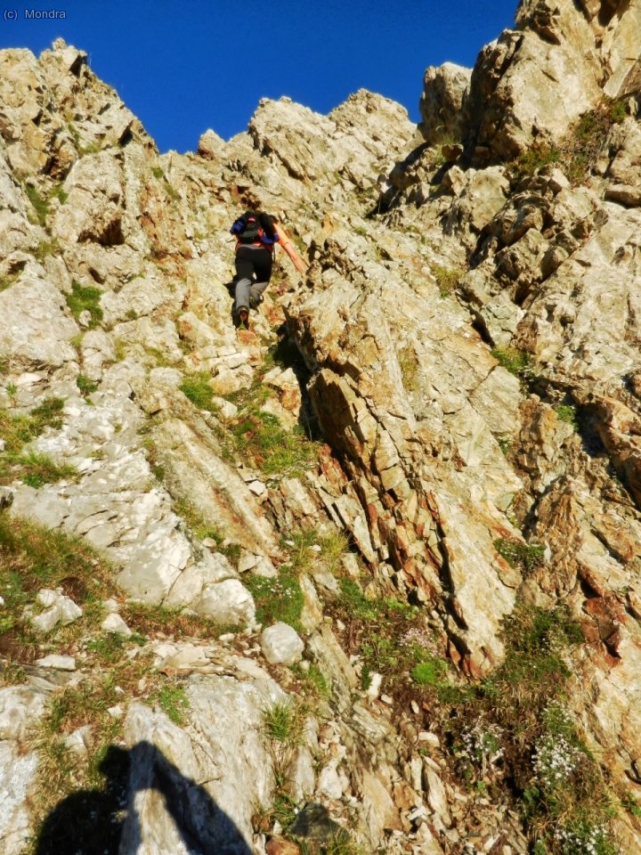 Inici de la cresta (I)