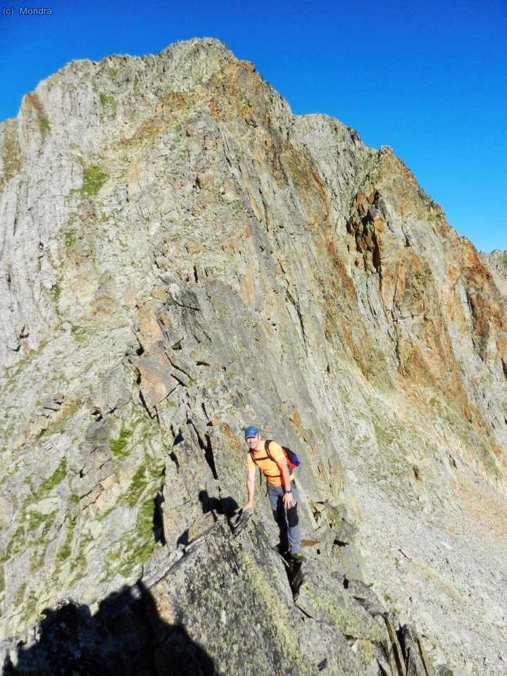 Al bell mig dels blocs afilats de III